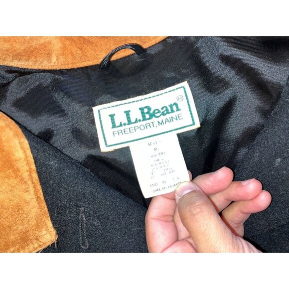 L.L. Bean Vintage Wool Jacket with Thinsulade Made in USA Womens  Size XL - Picture 7 of 10